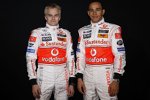 Heikki Kovalainen und Lewis Hamilton (McLaren-Mercedes)