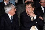 Bernie Ecclestone (Formel-1-Chef) Norbert Haug (Mercedes-Motorsportchef) (McLaren-Mercedes) 