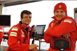 Chris Dyer und Kimi Räikkönen (Ferrari) 