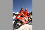 Casey Stoner und Marco Melandri mit der Ducati GP8