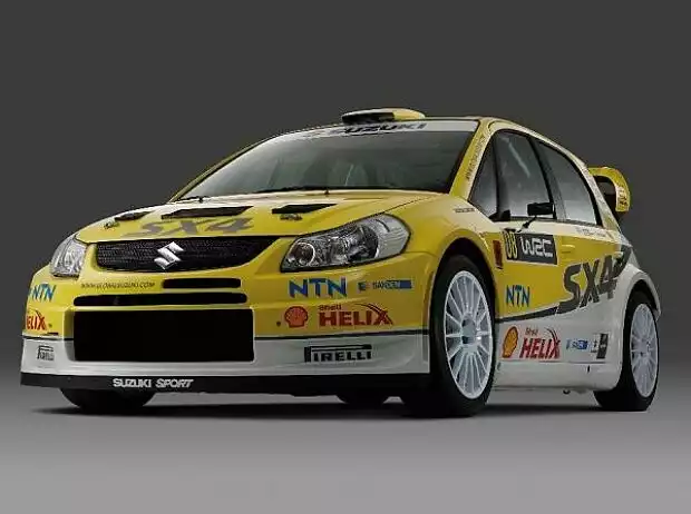 Suzuki SX4 WRC 2008 Titel-Bild zur News: Suzuki SX4 WRC 2008