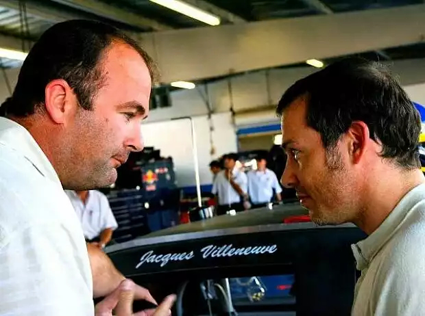 Slugger Labbe und Jacques Villeneuve Titel-Bild zur News: Slugger Labbe und Jacques Villeneuve