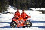 Casey Stoner und Marco Melandri (Ducati)