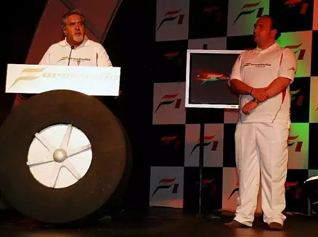Vijay Mallya und Colin Kolles Titel-Bild zur News: Vijay Mallya und Colin Kolles
