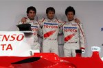 Jarno Trulli Kamui Kobayashi Timo Glock (Toyota) 