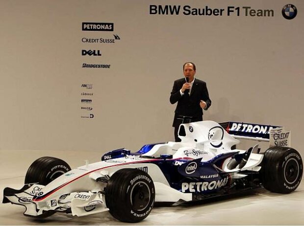 Titel-Bild zur News: Willy Rampf mit dem BMW Sauber F1.08