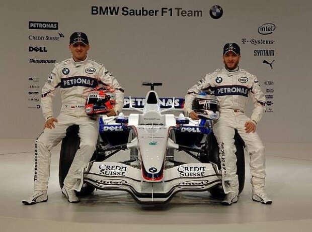 Robert Kubica und Nick Heidfeld Robert Kubica und Nick Heidfeld
