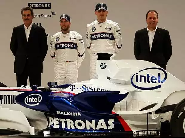Mario Theissen Nick Heidfeld Kubica Willy Rampf Titel-Bild zur News: Mario Theissen Nick Heidfeld Kubica Willy Rampf