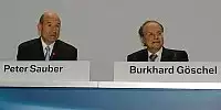 Peter Sauber und Burkhard Göschel