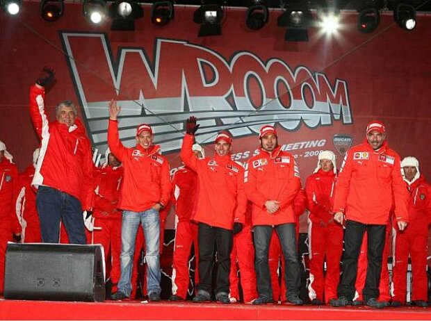 Titel-Bild zur News: Ducati-Team