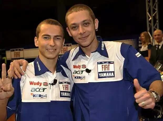 Valentino Rossi, Jorge Lorenzo Titel-Bild zur News: Valentino Rossi, Jorge Lorenzo