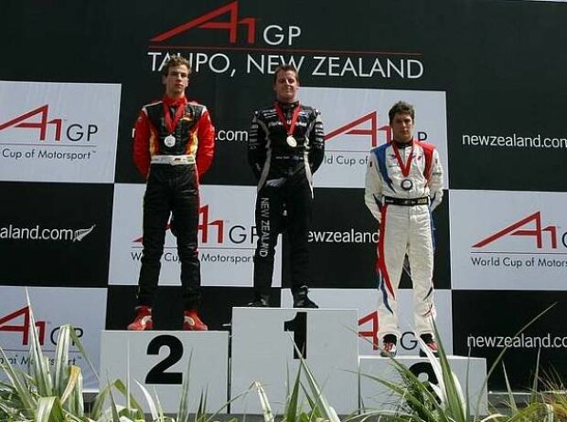 Podium in Taupo 2008 Podium in Taupo 2008