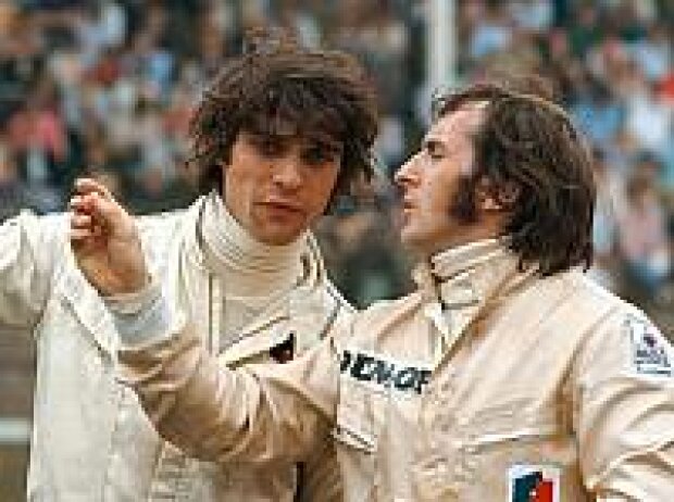 François Cevert und Jackie Stewart