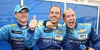 Nicola Larini, Alain Menu, Rob Huff