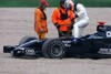 Valencia: Hülkenberg im Kies, Alonso schnell