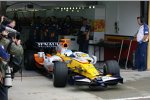 Fernando Alonso im neuen Renault R28