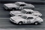 1975: Buddy Baker (u.), Cale Yarbourough und Richard Petty