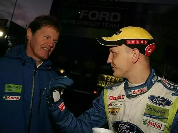 Malcolm Wilson, Mikko Hirvonen Titel-Bild zur News: Malcolm Wilson, Mikko Hirvonen