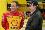 Kevin Harvick mit Teambesitzer Richard Childress