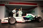 Jenson Button und Rubens Barrichello (Honda F1 Team) 