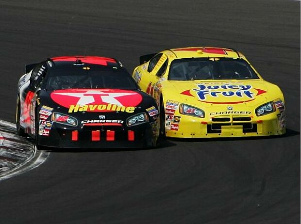 Juan Pablo Montoya und Scott Pruett