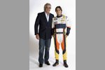 Flavio Briatore (Teamchef) und Nelson Piquet Jr. (Renault) 