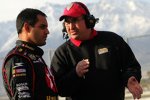 Juan Pablo Montoya mit Crew-Chief Donnie Wingo 