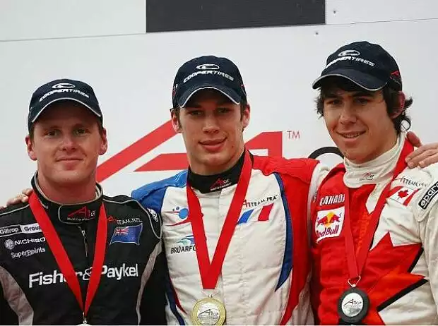 Podium in Eastern Creek 2008 Titel-Bild zur News: Podium in Eastern Creek 2008