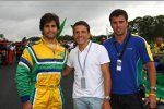 Sergio Jimenez (A1 Team.BRA) mit Starkicker Juninho und Clemente de Faria Jr.
