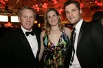 TV-Moderator Johannes B. Kerner, seine Frau Britta und Martin Tomczyk