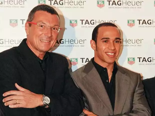 Jean-Christophe Babin und Lewis Hamilton Titel-Bild zur News: Jean-Christophe Babin und Lewis Hamilton