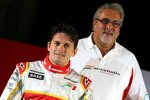 Giancarlo Fisichella und Vijay Mallya (Teameigentümer) (Force India) 