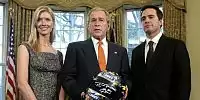 Jimmie Johnson George W. Bush
