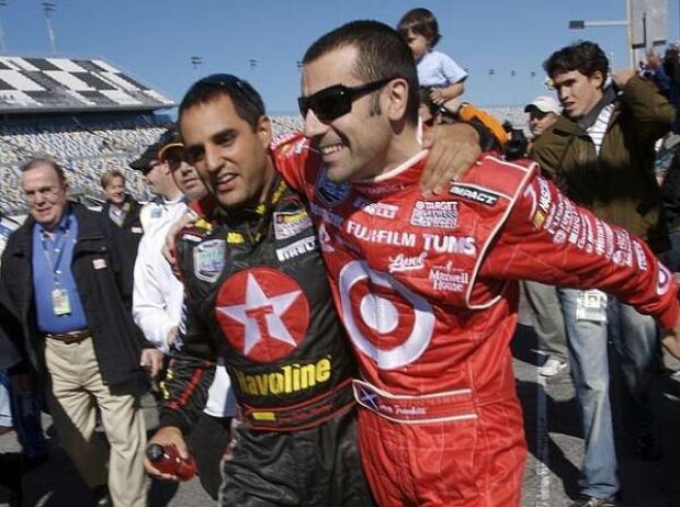 Juan Pablo Montoya Dario Franchitti Juan Pablo Montoya Dario Franchitti