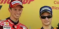Casey Stoner und Dani Pedrosa