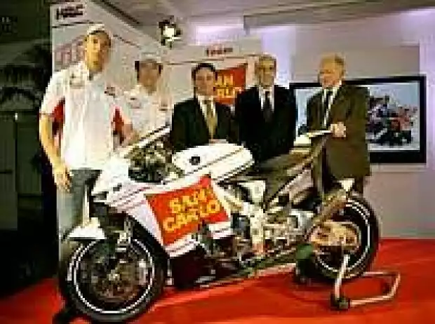 Gresini-Launch in Mailand Titel-Bild zur News: Gresini-Launch in Mailand