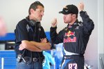 Brian Vickers mit Teamchef Günther Steiner