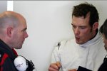 Alexander Wurz Rubens Barrichello Jock Clear (Renningenieur) (Honda F1 Team) 