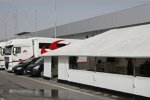 Motorhome von Honda F1 Team