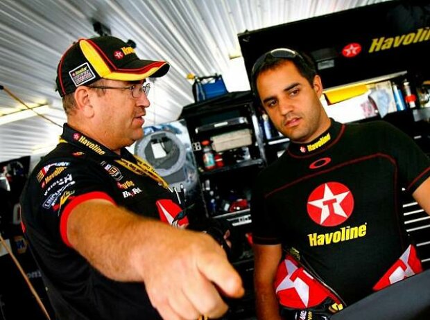 Donnie Wingo und Juan Pablo Montoya