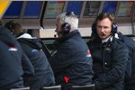 Christian Horner (Teamchef) Geoff Willis (Technischer Direktor) (Red Bull) 