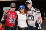 2004: Jeff Gordon Jimmie Johnson mit Lindsay Lohan