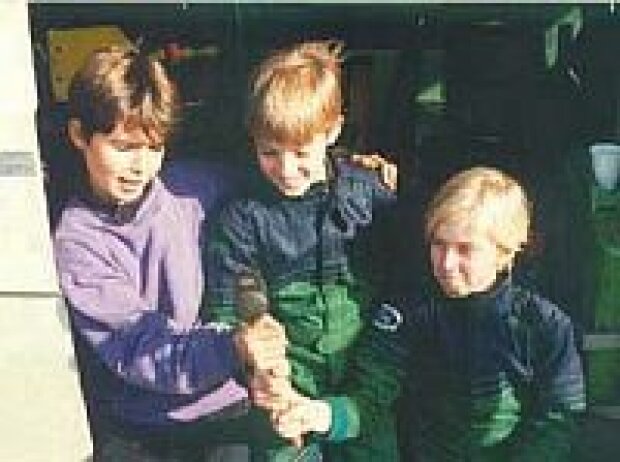 Lucas Luhr, Nick und Sven Heidfeld