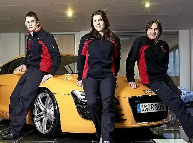 Titel-Bild zur News: Oliver Jarvis, Katherine Legge, Markus Winkelhock