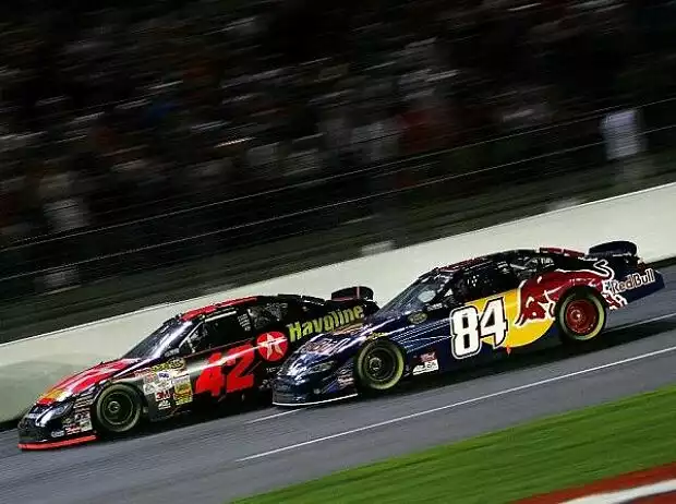 Juan Pablo Montoya A.J. Allmendinger Titel-Bild zur News: Juan Pablo Montoya A.J. Allmendinger