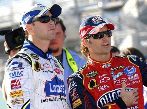 Jimmie Johnson Jeff Gordon Jimmie Johnson Jeff Gordon