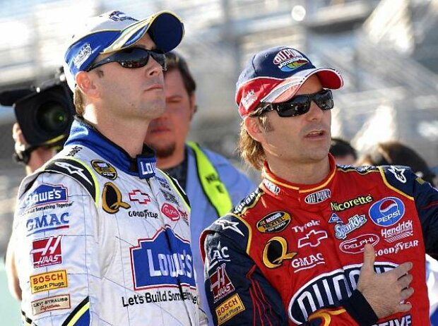 Jimmie Johnson Jeff Gordon