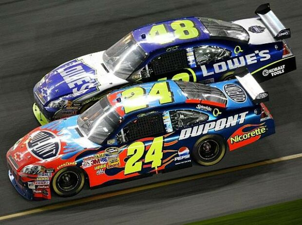 Jeff Gordon Jimmie Johnson Jeff Gordon Jimmie Johnson