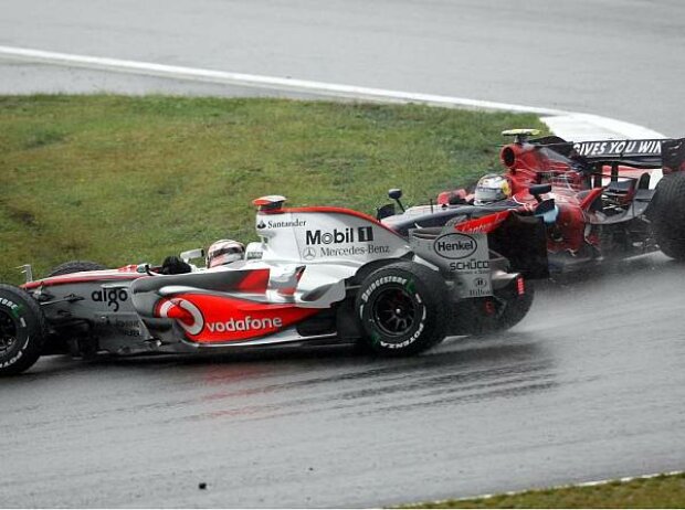 Fernando Alonso und Sebastian Vettel