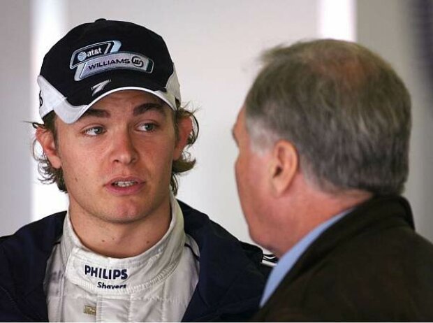 Titel-Bild zur News: Nico Rosberg und Patrick Head